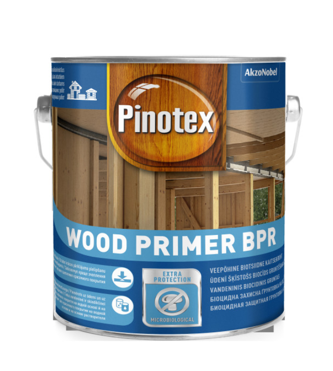 PINOTEX Wood Primer Gruntējošs Antiseptiķis | Bazaars.lv