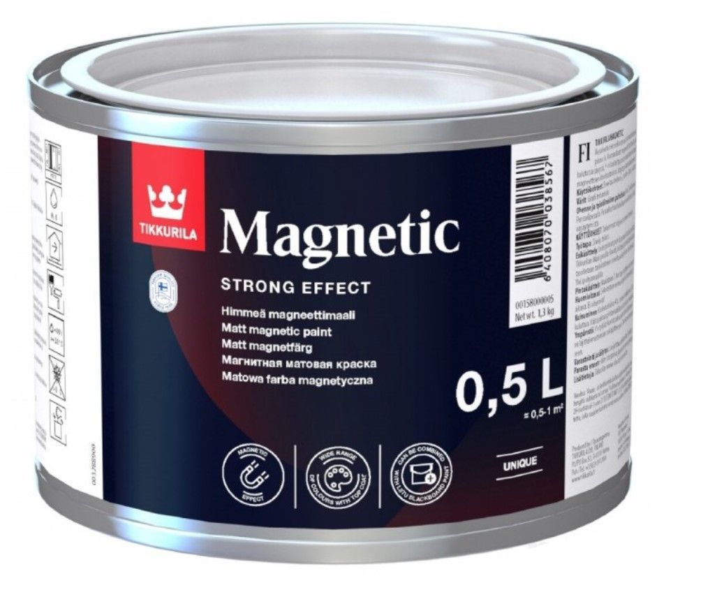 Tikkurila Magnetic Magnētiskā Krāsa Sienām Matēta