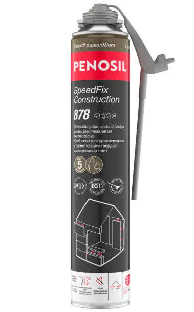 PENOSIL Premium Construction FixFoam 878 Putas-Līme
