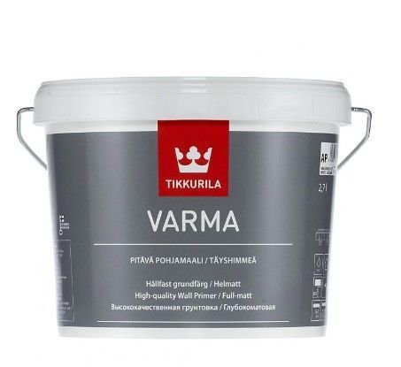 Tikkurila Varma Gruntskrāsa Pilnīgi Matēta