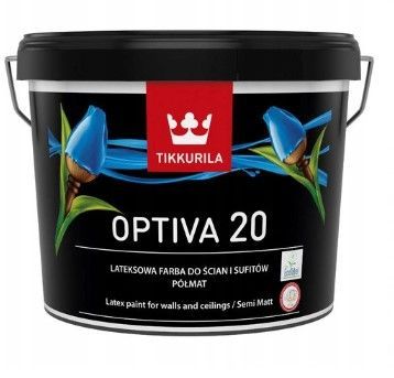 Tikkurila Optiva 20 Krāsa Sienām Pusmatēta