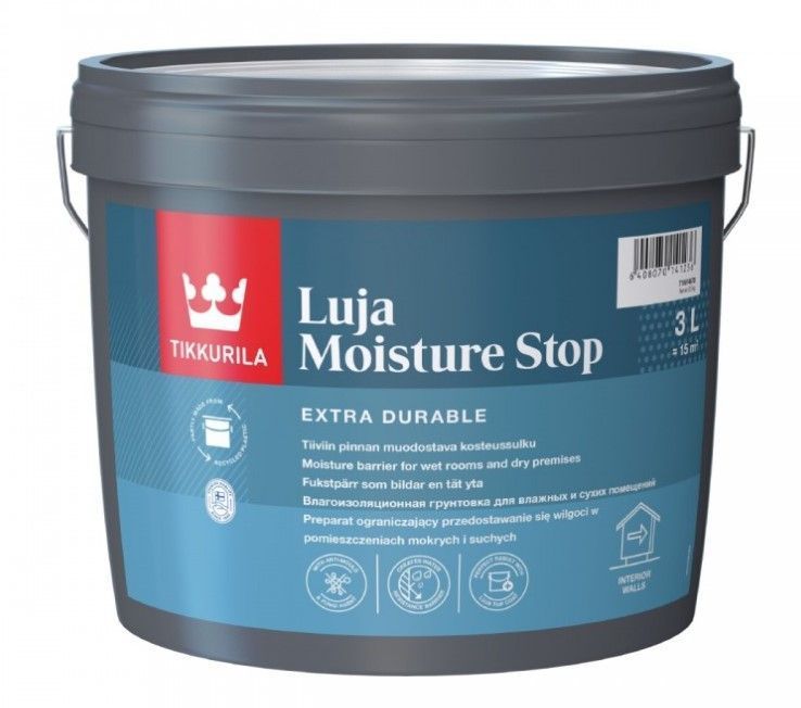 Tikkurila Luja Moisture Stop Mitrumizolācijas Krāsa