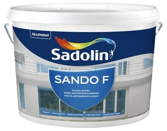 SADOLIN Sando F Fasādes Krāsa BW | Bazaars.lv