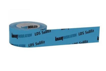 Knauf Insulation Homeseal LDS Solifit Vienpusēja Lenta Tvaika Izolācijai, 60mm, 25m | Bazaars.lv