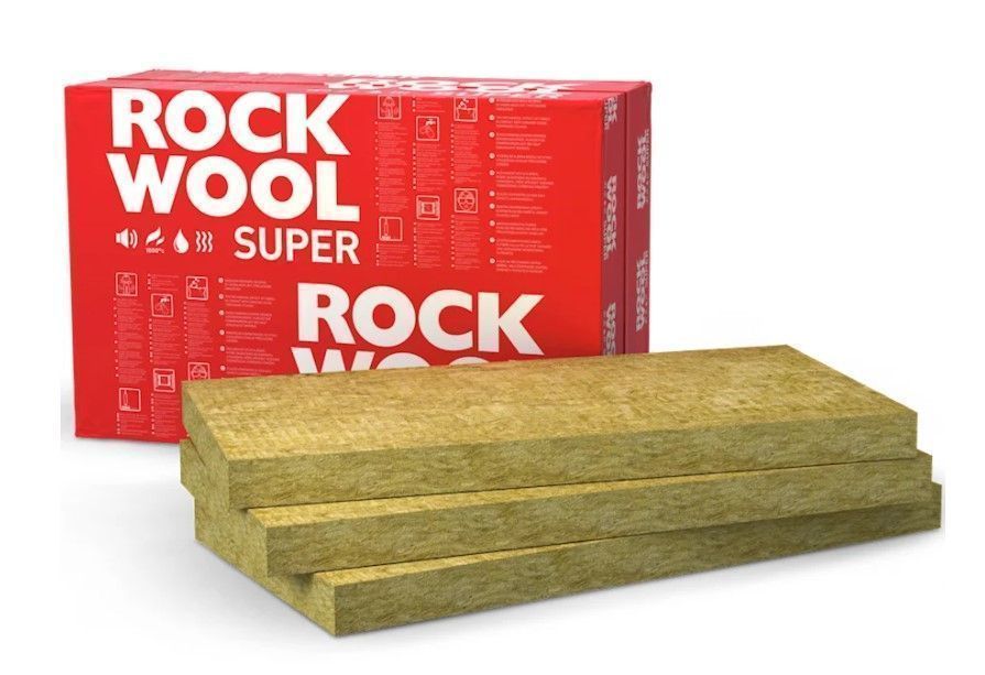 ROCKWOOL Superrock Akmens Vate Plāksnēs | Bazaars.lv