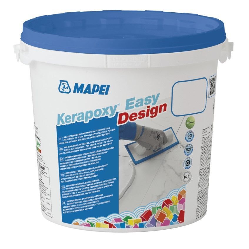 Mapei Kerapoxy Easy Design Divkomponentu Epoksīdsveķu Bāzes Flīžu Šuvotājs | Bazaars.lv