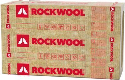 ROCKWOOL Frontrock S Akmens Vate Plāksnēs Fasādei 600x1000mm | Bazaars.lv