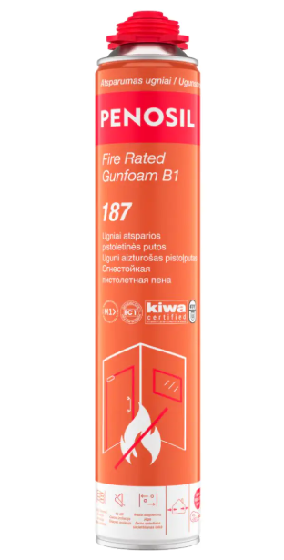 PENOSIL Premium Gunfoam Fire Rated Putas Ugunsdrošas, 750ml