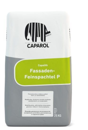 CAPAROL Capalith Fassaden-Feinspachtel P Minerāla Pulverveida Fasādes Špaktele (Smalkā) | Bazaars.lv