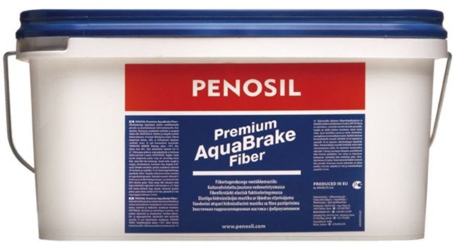 PENOSIL Premium AquaBrake Fiber Hidroizolācijas Mastika Ar Šķiedru | Bazaars.lv