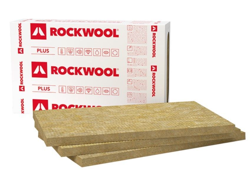 ROCKWOOL Steprock Plus (ND) Grīdas Akmens Vate Plāksnēs | Bazaars.lv