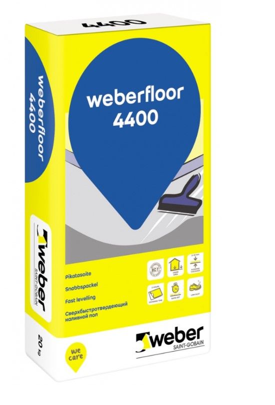 WEBER Floor 4400 (Vetonit) Grīdas Izlīdzinātājs | Bazaars.lv