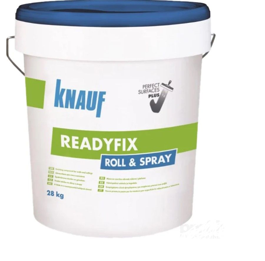 Knauf Readyfix Roll & Spray Gatava Izsmidzināma Špaktele | Bazaars.lv