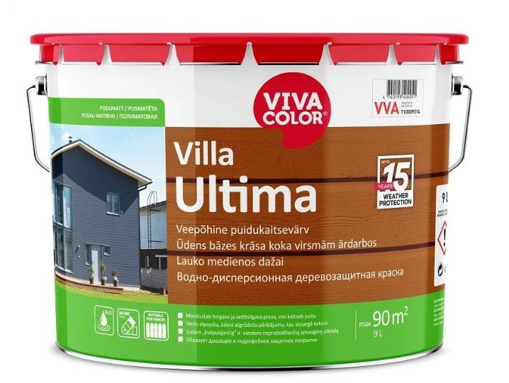VIVACOLOR Villa Ultima Ūdens Bāzes Aizsargkrāsa Kokam | Bazaars.lv
