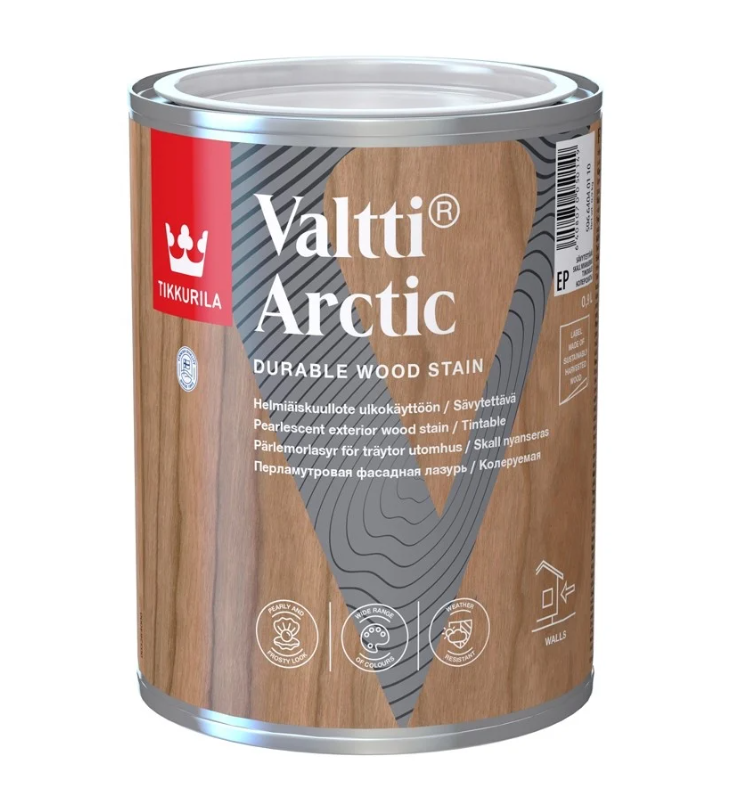 TIKKURILA Valtti Arctic Perlamutra Lazūra Kokam EP | Bazaars.lv