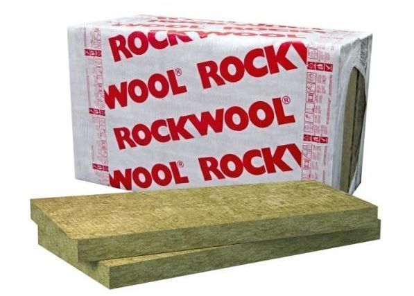 ROCKWOOL Frontrock Plus Akmens Vate Plāksnēs Fasādei 600x1000mm | Bazaars.lv